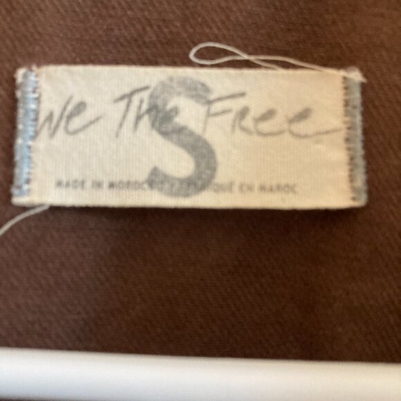 Free People Brown Denim style Jumpsuit - Picture 3 of 4